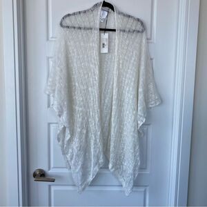 MOLLY BRACKEN | open knit shawl